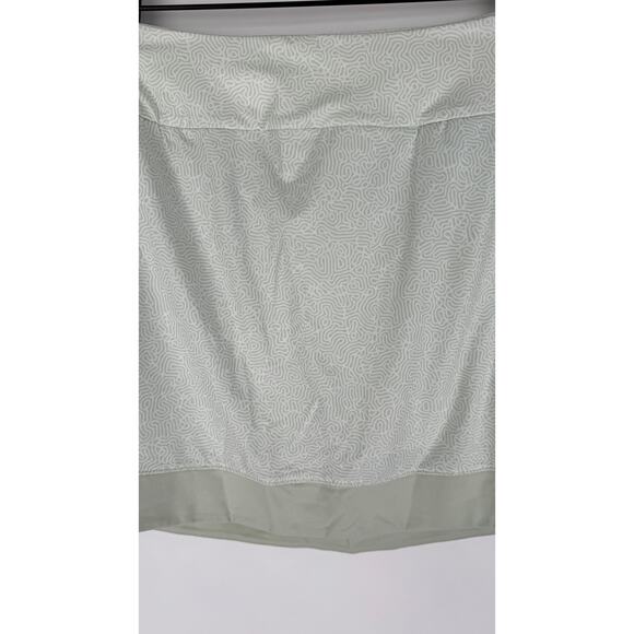Adidas 16 Inch Ultimate365 Printed Skort Skirt Womens XS Linen Green Flawed New - Picture 2 of 9